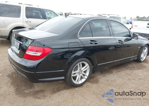 2012 Mercedes-Benz C 250 Luxury/Sport from USA, damaged, VIN WDDGF4HB3CA598292